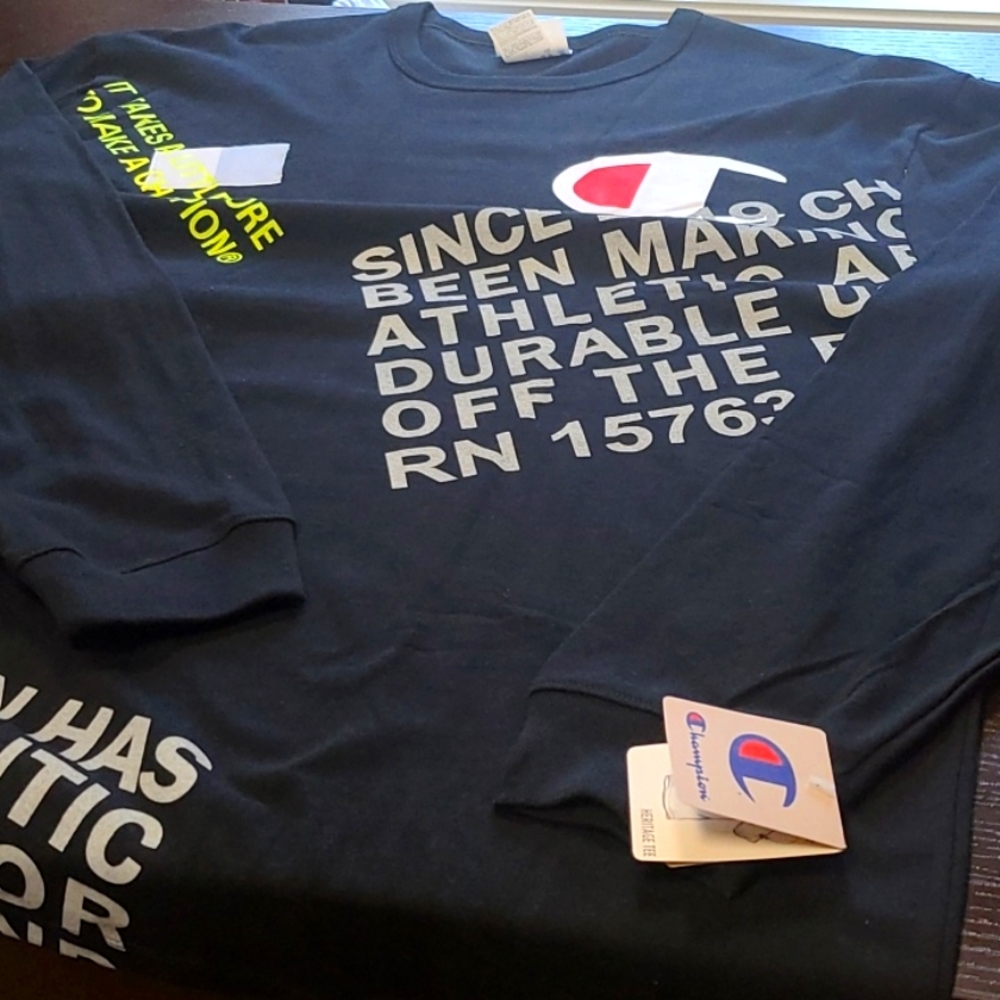 Champion long sleeve t-shirt